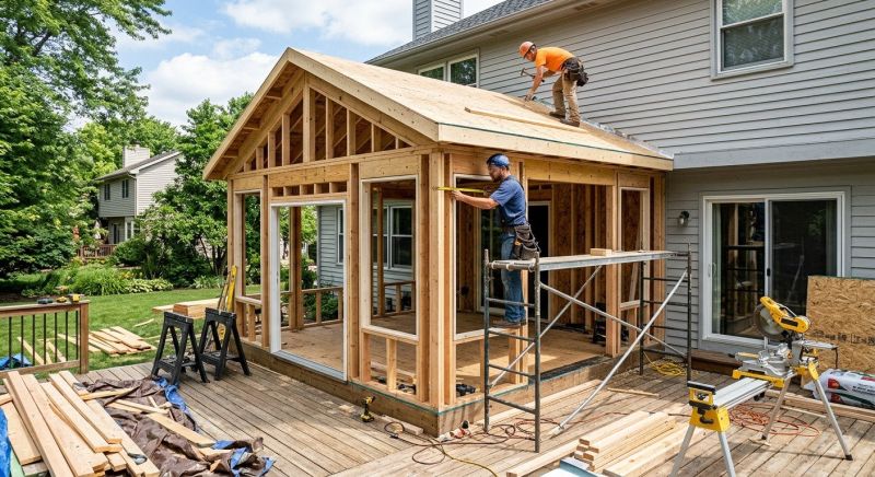 Three Season Room Construction Service