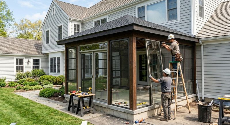 Enclosed Porch Construction in Boulder, CO