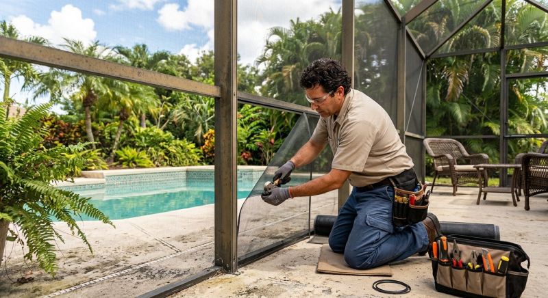 Lanai Repair in Dallas, TX