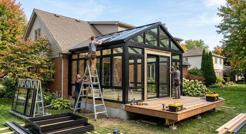 All Season Room Installation in Chattanooga, TN