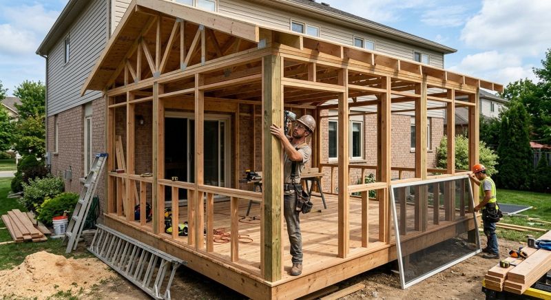Deck Enclosure Construction in Cincinnati, OH