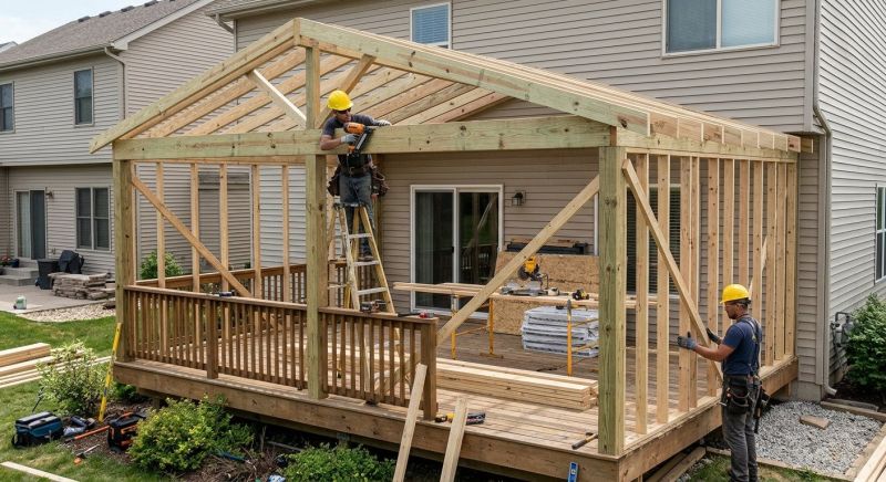 Enclosed Deck Installation in Boulder, CO