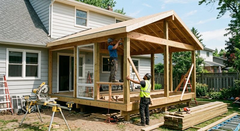 Enclosed Deck Installation in Arvada, CO