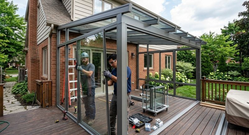 Enclosed Patio Installation in Cincinnati, OH