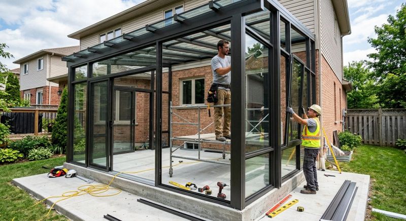 Enclosed Patio Installation in Nashville, TN