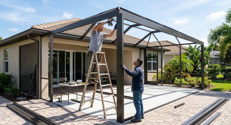 Lanai Enclosure Installation in Cincinnati, OH