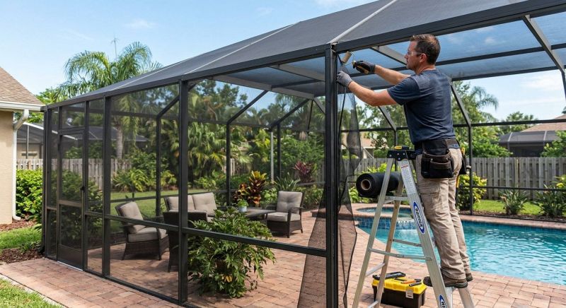 Lanai Enclosure Repair in Nashville, TN