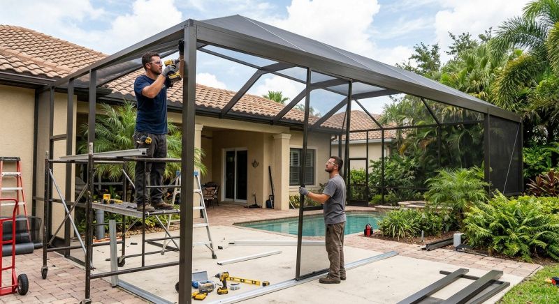 Lanai Installation in Knoxville, TN