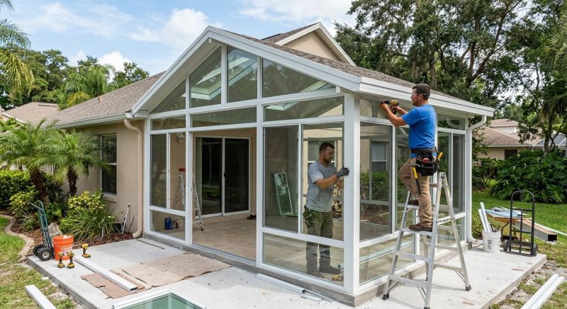 Solarium Installation in Asheville, NC
