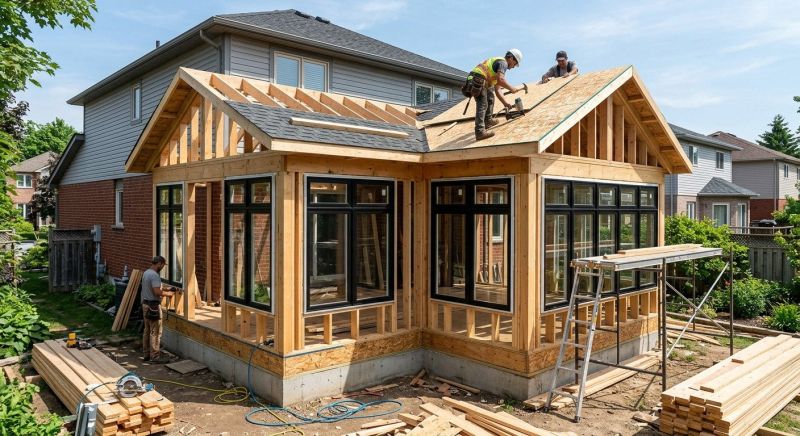 Sunroom Addition Construction in Seattle, WA
