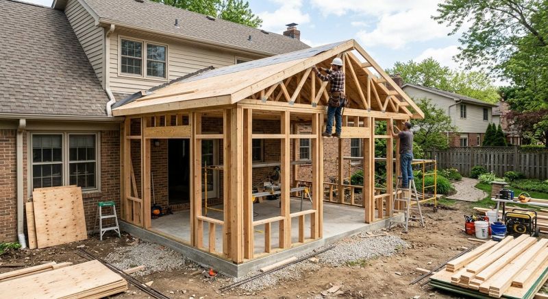 Sunroom Addition Construction in Nashville, TN