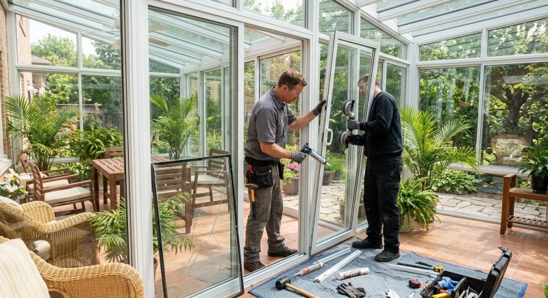 Sunroom Window Repair in Knoxville, TN